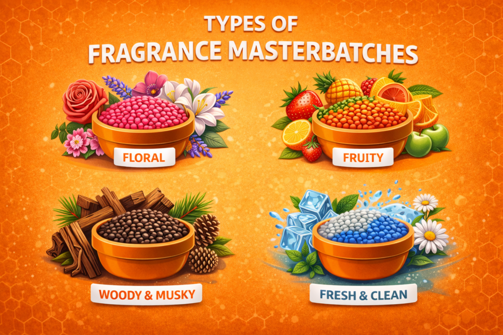 Types of Fragrance Masterbatches