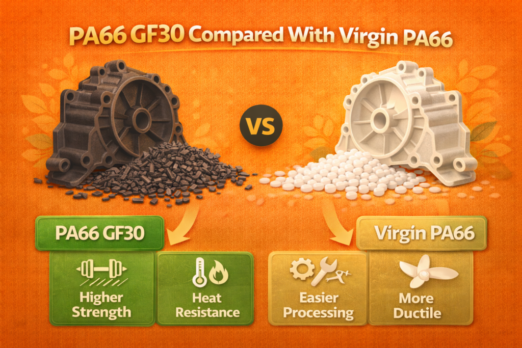 Pros and cons of PA66 GF30