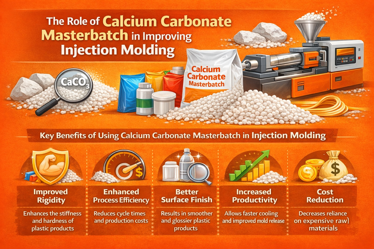 Calcium Carbonate Masterbatch