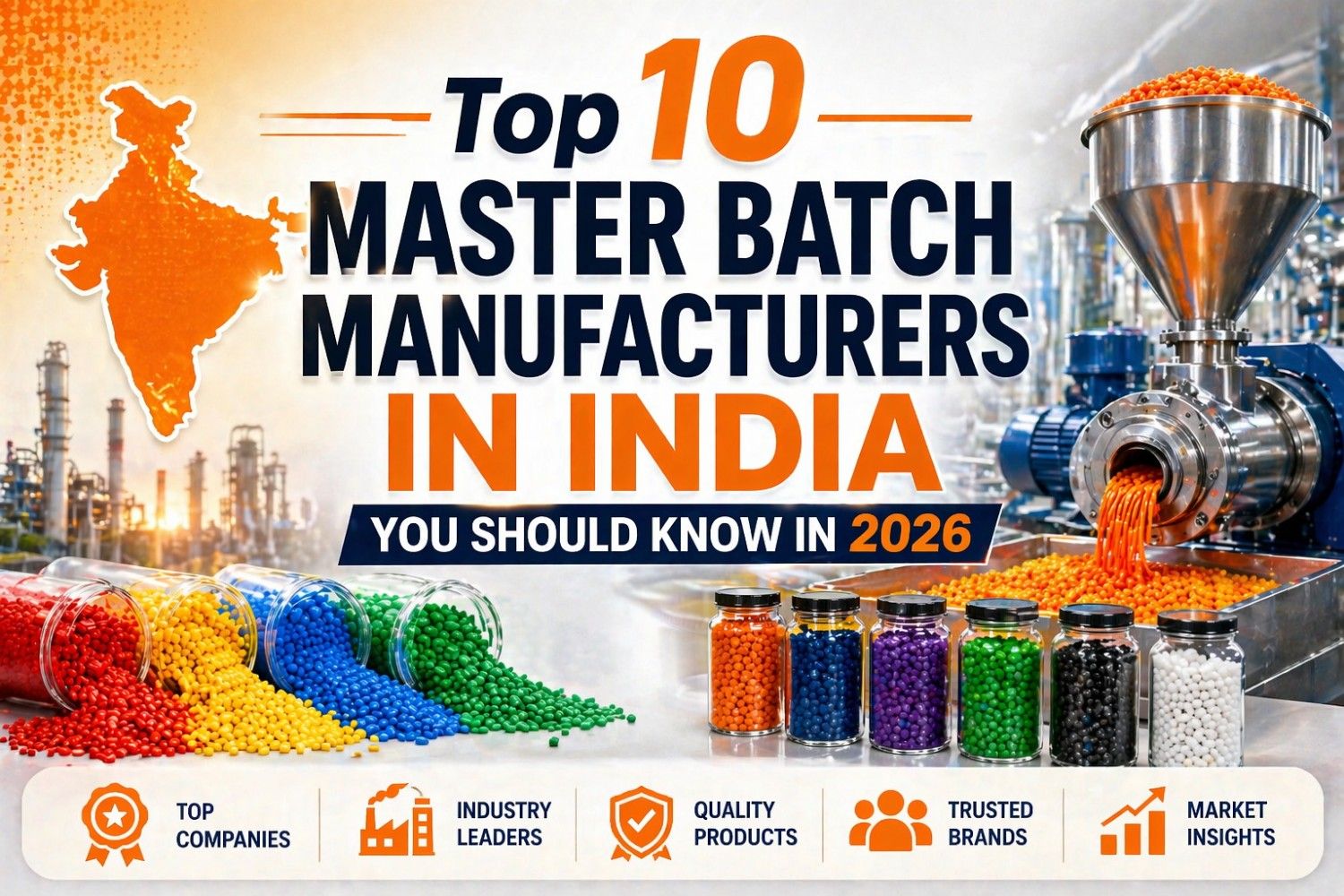 Top 10 Master Batch Manufacturers in India