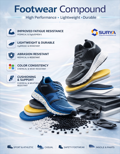 PVC footwear compounds
