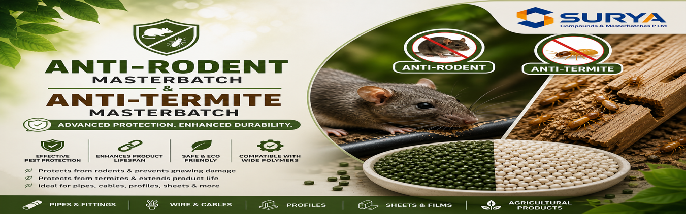 Anti-Rodent Masterbatch & Anti-Termite Masterbatch