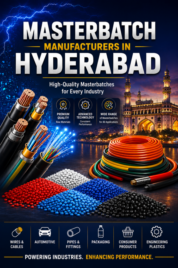 master batch manufacturers in hyderabad