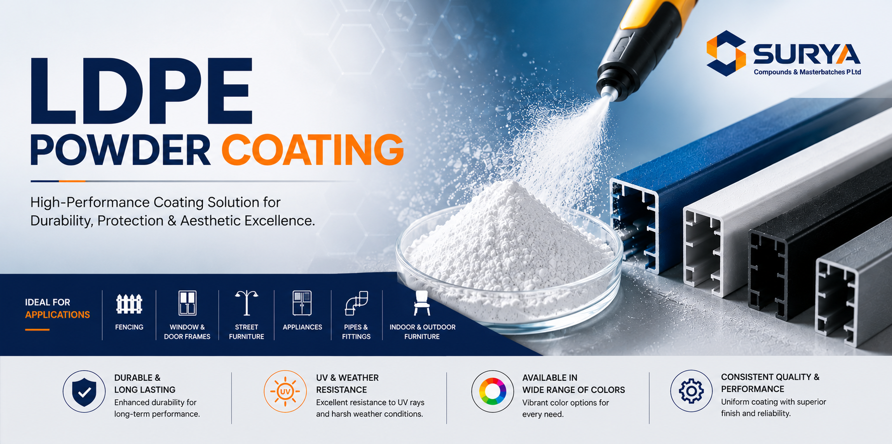 LDPE Powder Coating
